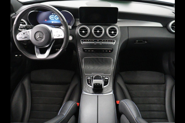 Mercedes-Benz C-Klasse Estate 300 e Business Solution AMG Limited d | SOH 88,2% | Leder/alcantara | Cruise control | Lane assist | Elektrische achterklep | 360 camera | Park assist | Carplay | Sfeerverlichting