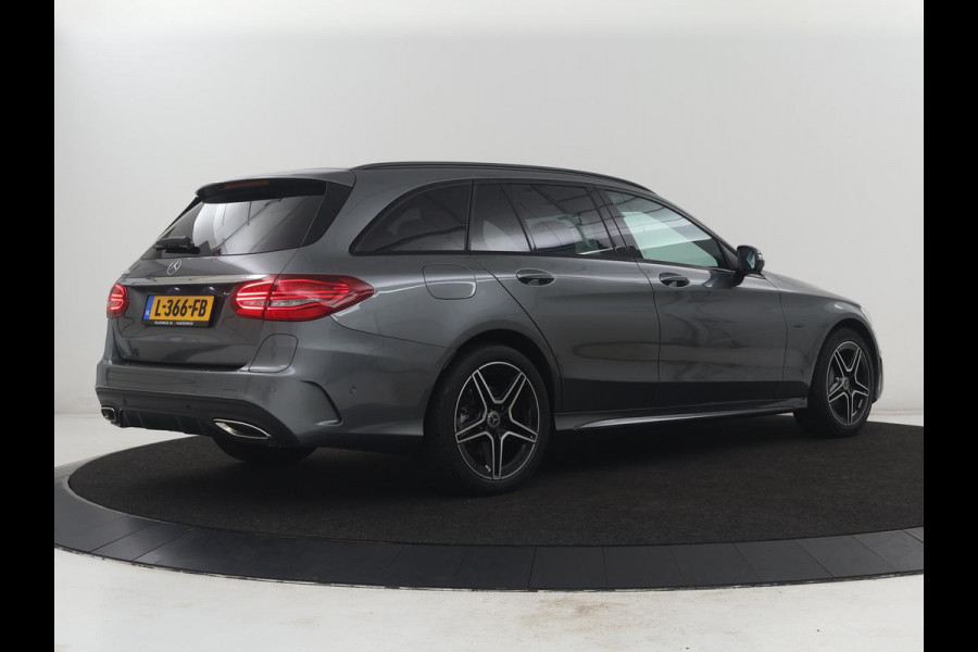 Mercedes-Benz C-Klasse Estate 300 e Business Solution AMG Limited d | SOH 88,2% | Leder/alcantara | Cruise control | Lane assist | Elektrische achterklep | 360 camera | Park assist | Carplay | Sfeerverlichting