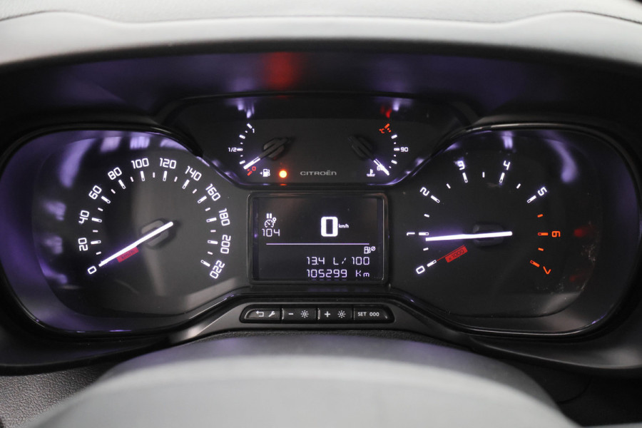 Citroën Berlingo 1.6 BlueHDI Club 3-Zits, Airco, Cruise, Apple Carplay, Bluetooth, Elektrische Ramen, PDC