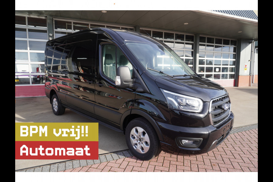 Ford Transit 350L 2.0 TDCI 165PK L3H2 Limited Automaat nr.V108 | Airco | Adap.Cruise | 360Camera | Navi | Trekhaak