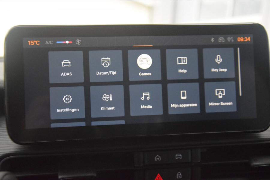 Jeep Avenger 1.2 e-Hybrid Longitude ADAPTIEVE CRUISE/NAVIGATIE/GROOT INSTRUMENTENPANEEL 10,25"