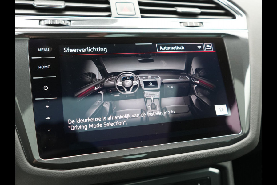 Volkswagen Tiguan 1.4 TSI eHybrid PHEV 245pk Dealer O.H. | SOH 92,8% | Trekhaak Af Fabriek | Panodak | Adaptive Cruise | Sportstoelen & Stuur Verwarmd | Sfeerverlichting | BLIS | Apple Carplay | Navigatie | DAB | Plug In Hybrid |