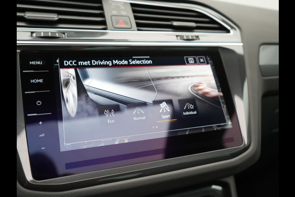 Volkswagen Tiguan 1.4 TSI eHybrid PHEV 245pk Dealer O.H. | SOH 92,8% | Trekhaak Af Fabriek | Panodak | Adaptive Cruise | Sportstoelen & Stuur Verwarmd | Sfeerverlichting | BLIS | Apple Carplay | Navigatie | DAB | Plug In Hybrid |