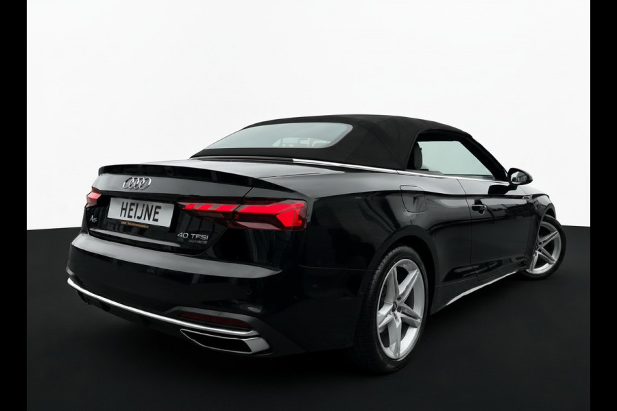 Audi A5 Cabriolet 40 TFSI 204PK S-TRONIC QUATTRO ADVANCED EDITION LEDER/CAMERA/CARPLAY/SFEERVERL.