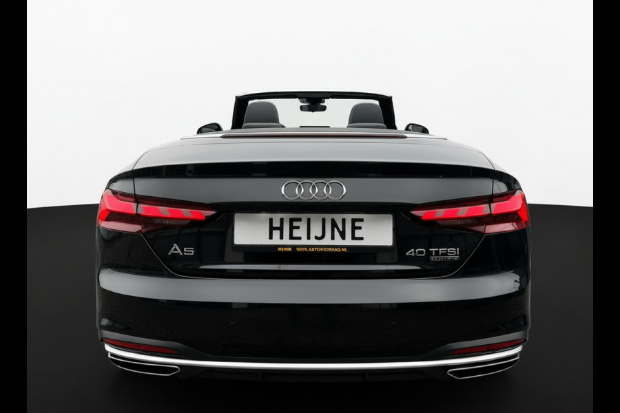 Audi A5 Cabriolet 40 TFSI 204PK S-TRONIC QUATTRO ADVANCED EDITION LEDER/CAMERA/CARPLAY/SFEERVERL.