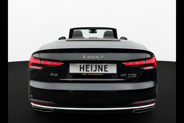 Audi A5 Cabriolet 40 TFSI 204PK S-TRONIC QUATTRO ADVANCED EDITION LEDER/CAMERA/CARPLAY/SFEERVERL.