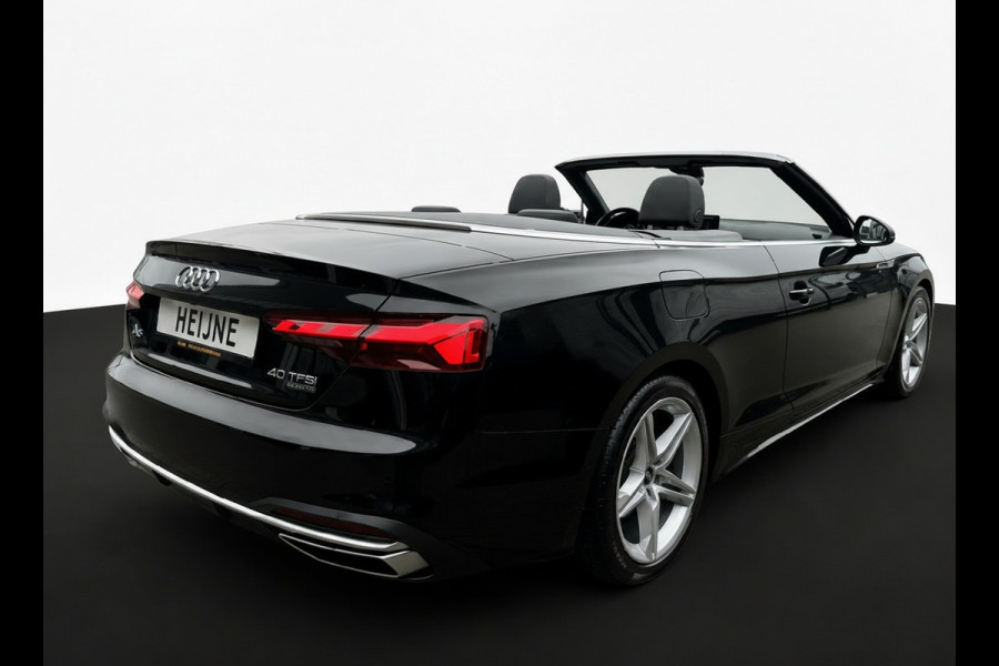 Audi A5 Cabriolet 40 TFSI 204PK S-TRONIC QUATTRO ADVANCED EDITION LEDER/CAMERA/CARPLAY/SFEERVERL.