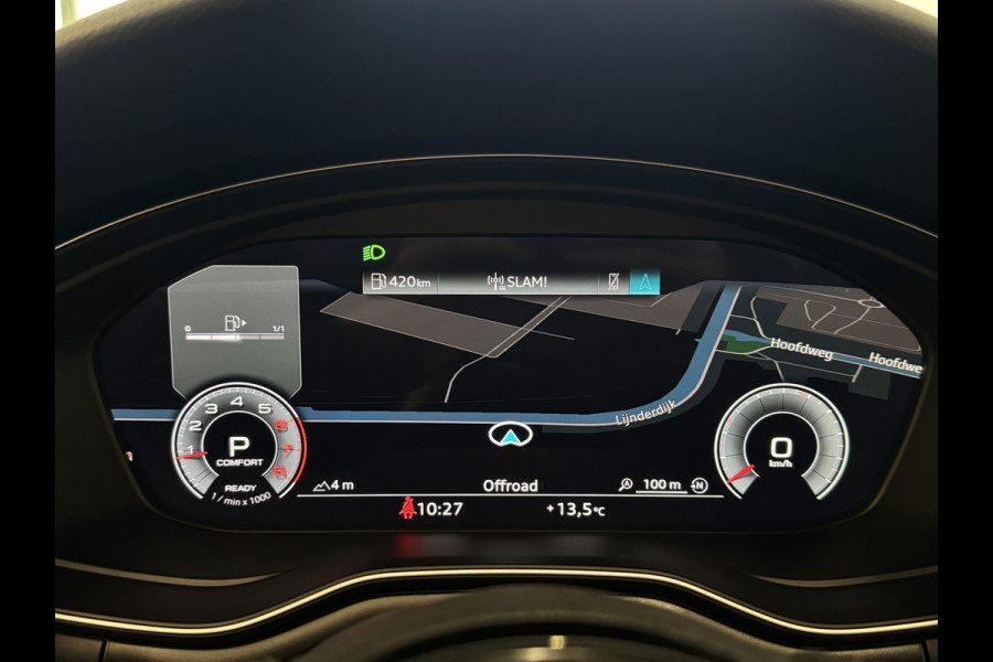 Audi A5 Cabriolet 40 TFSI 204PK S-TRONIC QUATTRO ADVANCED EDITION LEDER/CAMERA/CARPLAY/SFEERVERL.