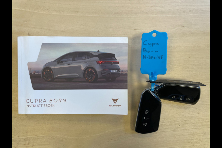 CUPRA Born Adrenaline One 62 kWh|VAPOR GREY|ACC|ANDROID|APPLE CARPLAY|CAMERA|STOEL+STUURVERWARMING|NAVIGATIE|NAP|NL-AUTO|INCL.BTW|