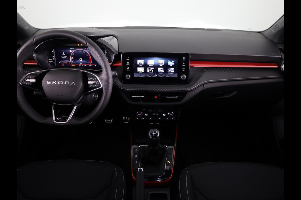 Škoda Fabia Monte Carlo 1.0 TSI 95 pk 5 versn. Hand | Carplay | Camera | Verwarmbare voorstoelen | Adaptive cruise control | Hill start