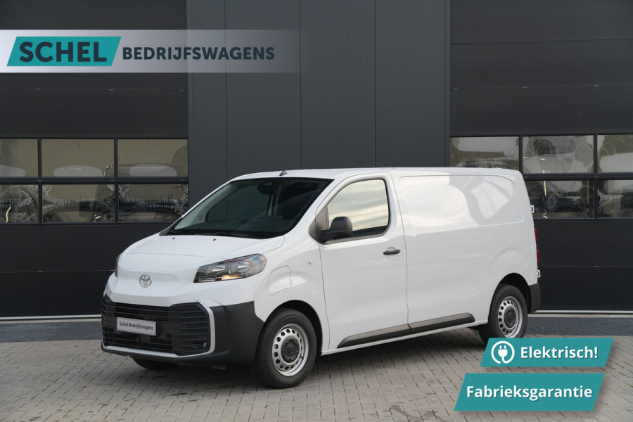 Toyota PROACE Electric Worker Comfort Standard Range Long L2 50 kWh 136pk - Camera - Stuurverwarming - Houten vloer - PDC - 100Kw DC laden - Rijklaar