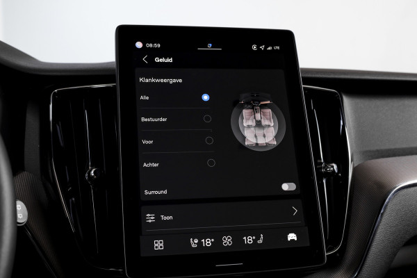 Volvo XC60 2.0 T8 Plug-in hybrid AWD Plus Black Edition | S/K Panodak | 360 Camera | Head-Up | Harman/Kardon | Dig.  Cockpit | Adapt. Cruise | Stoel-+Stuurverw. | NAV+App.Connect | Auto.Airco | LM 21" | 1126