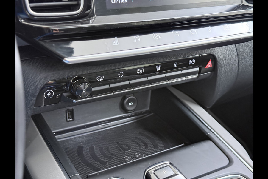 Citroën C5 Aircross 1.6T PHEV Hybrid 225PK Automaat Adap.Cruise Leder+Verwarmd Panoramadak Trekhaak Elek.Stoel+Memory Apple Carplay Android Auto Bus Navi Lmv 19" Privacy Glas Led Isofix DAB Draadloos opladen Lane Assist Regen-Lichtsensor 1.300KG Trekgewicht Dealeronderhouden Origineel Nederlandse Auto