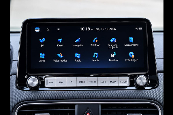 Hyundai Kona EV Fashion 39 kWh SoH 89.9% | 3 Fase | Warmtepomp | Fabrieksgarantie | Camera | Navigatie | Adaptieve Cruise | Dealeronderhouden |