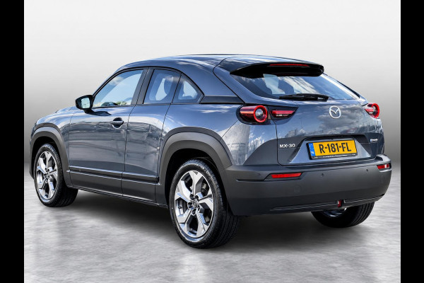 Mazda MX-30 e-SkyActiv+ 145 36 kWh SoH 95% | Adaptieve Cruise | Stoel & Stuurverwarming | Dodehoek | 1e Eigenaar | Dealeronderhouden |