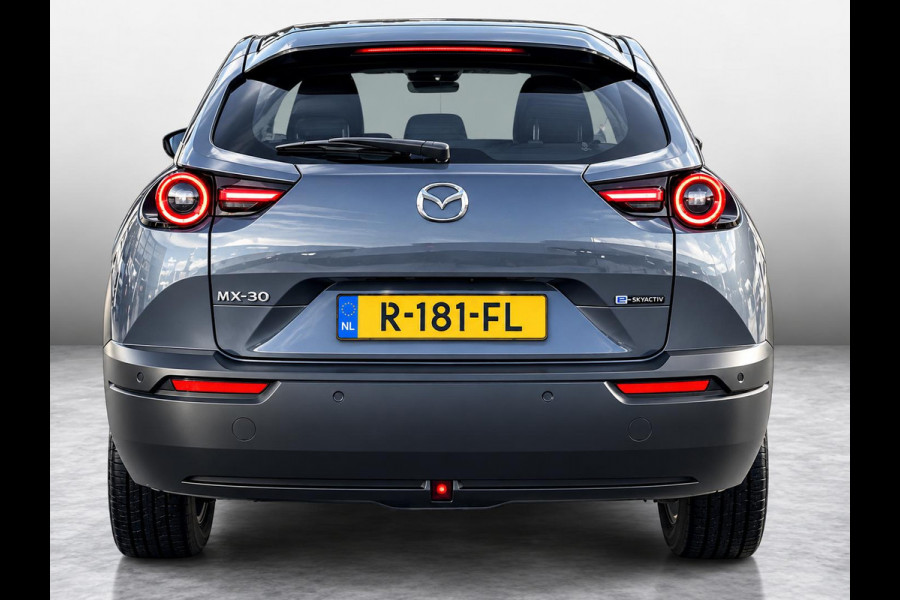 Mazda MX-30 e-SkyActiv+ 145 36 kWh SoH 95% | Adaptieve Cruise | Stoel & Stuurverwarming | Dodehoek | 1e Eigenaar | Dealeronderhouden |