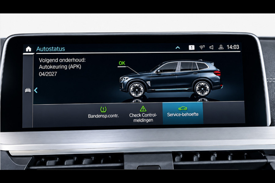 BMW iX3 High Executive 80 kWh SoH 94,5% | Dealeronderhouden | Driving Assistant Professional | Elektr.. Trekhaak | Panorama dak | Harman Kardon | 360° Camera | Head-Up | Comfort Access | Leder | 1e Eigenaar |