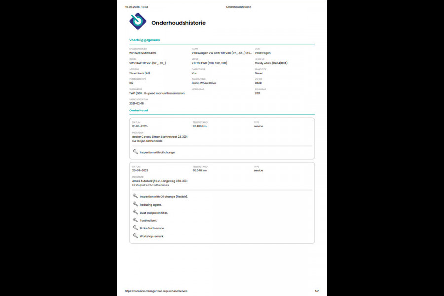 Volkswagen Crafter 35 2.0 TDI L3H3 Highline | L3 H3 | Camera | Airco | 1e Eigenaar | PDC | Cruise Control | ORG NL | Dealeronderhouden |