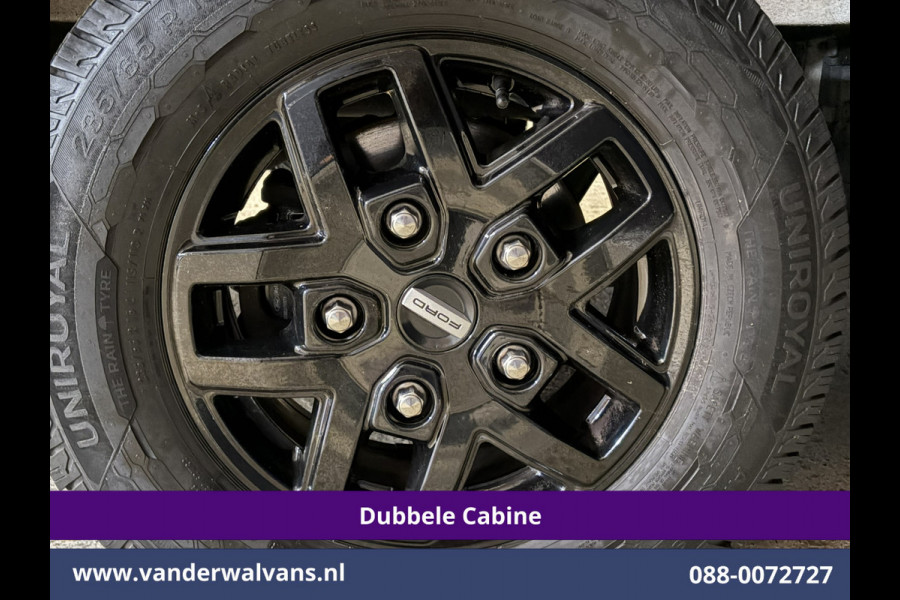 Ford Transit 2.0 TDCI 131pk L3H3 Dubbele Cabine Euro6 Inrichting Airco | 6-Zits | Camera | Apple Carplay | Xenon Navigatie, Leder, Android Auto, Cruisecontrol, LED, LM Velgen, Stoelverwarming, Verwarmde Voorruit, Parkeersensoren, Bijrijdersbank