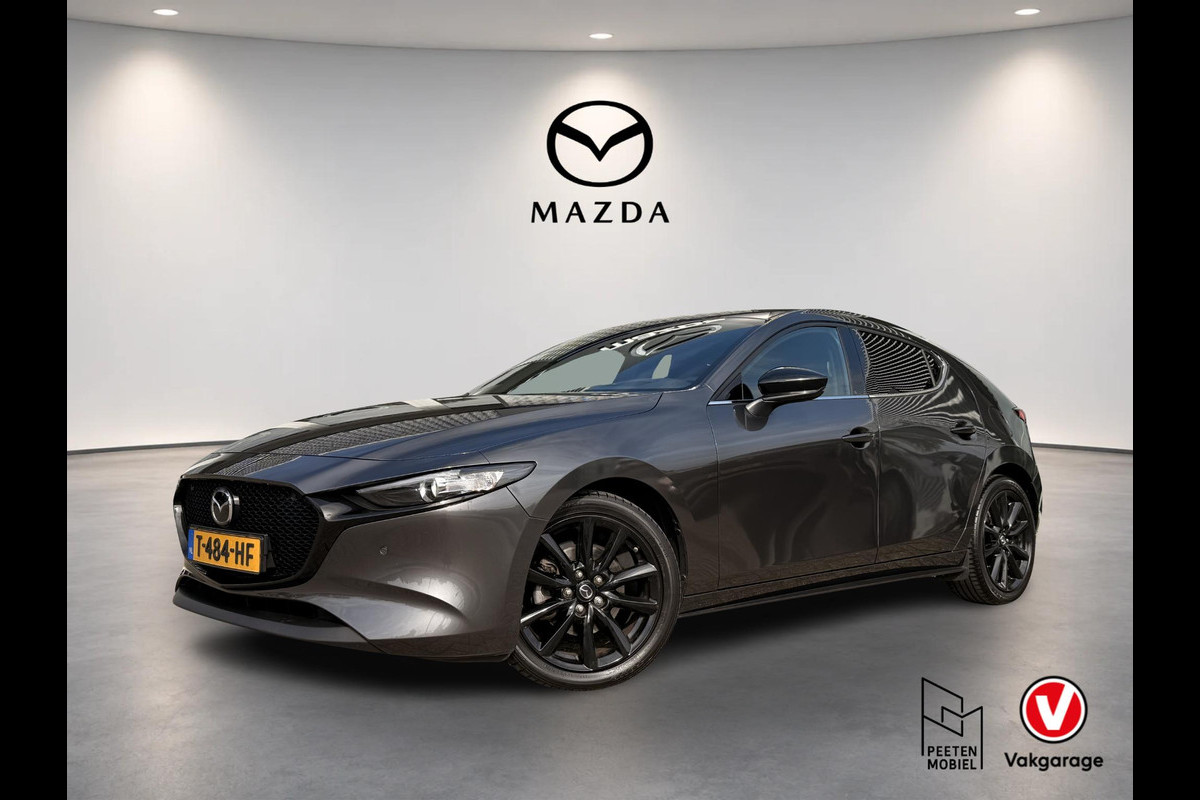 Mazda 3 2.0 e-SkyActiv-G M Hybrid 150 Homura | CARPLAY | HEAD UP DISPLAY | STOELVERWARMING |