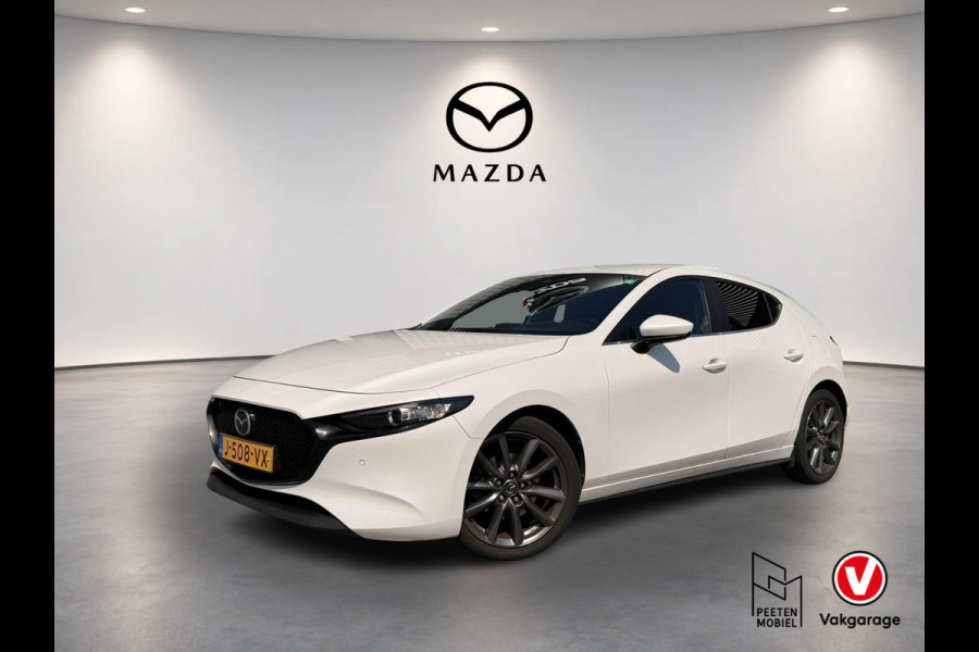 Mazda 3 2.0 e-SkyActiv-X M Hybrid 180 Comfort met Bose | Leer | Achteruitrij Camera |