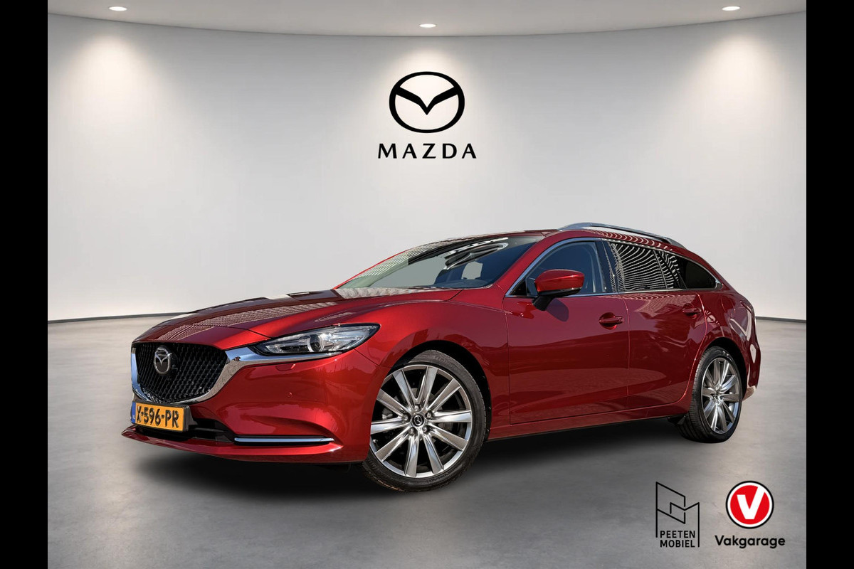 Mazda 6 Sportbreak 2.0 SkyActiv-G 165 Exclusive-Line | MEMORY STOELEN | STOEL VENTILATIE | 360 CAMERA |