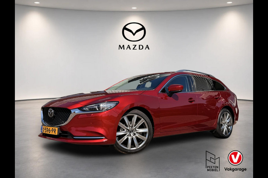 Mazda 6 Sportbreak 2.0 SkyActiv-G 165 Exclusive-Line | MEMORY STOELEN | STOEL VENTILATIE | 360 CAMERA |