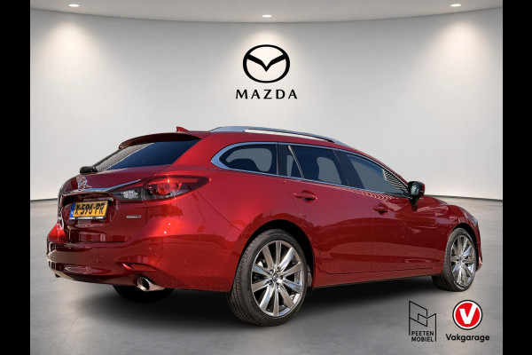 Mazda 6 Sportbreak 2.0 SkyActiv-G 165 Exclusive-Line | MEMORY STOELEN | STOEL VENTILATIE | 360 CAMERA |