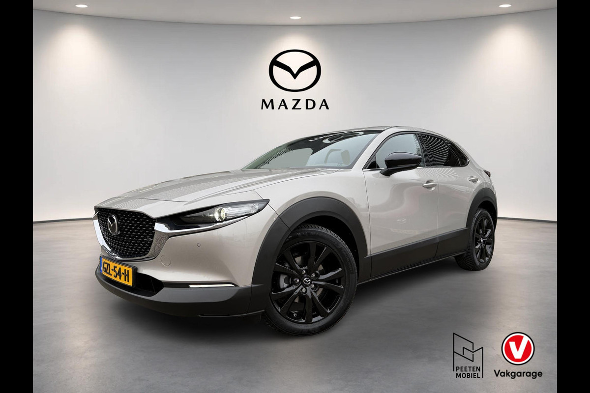 Mazda CX-30 2.0 e-SkyActiv-X M Hybrid Homura | 6 JAAR FABRIEKSGARANTIE | 4-SEIZOENBANDEN | 186PK SKYACTIV-X |
