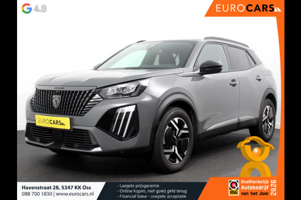 Peugeot 2008 1.2 PureTech 130pk Automaat Allure Navigatie Climate Control Camera 360 Dab Led Lichtmetalen Velgen Parkeer sensoren Cruise Control Adaptive Stoelverwarming