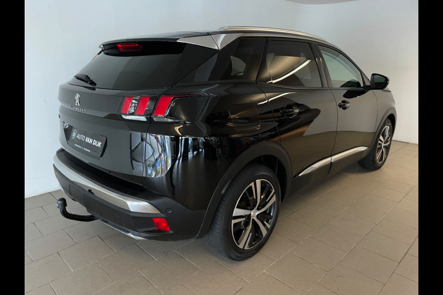 Peugeot 3008 1.2 PureTech Allure AUTOMAAT AIRCO NAVI CRUISE BLUETOOTH VELGEN PRIVACYGLAS TREKHAAK ZEER NETTE AUTO