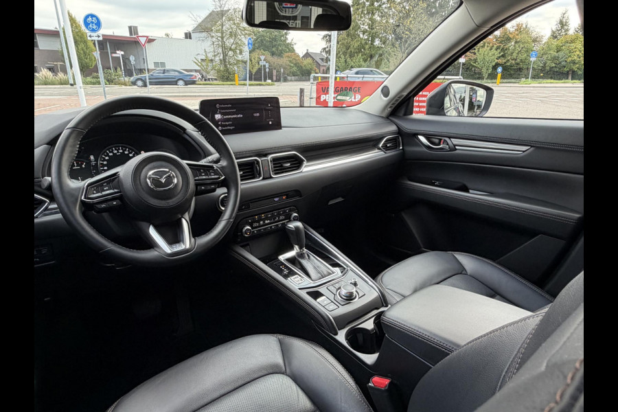 Mazda CX-5 2.0 e-SkyActiv-G M Hybrid 165 Exclusive-Line | NL AUTO | ELEK. STOELEN | BOSE | ADAPTIVE CRUISE |FABRIEKSGARANTIE T/M 10-2030 | LEER | ELEK. ACHTERKLEP |