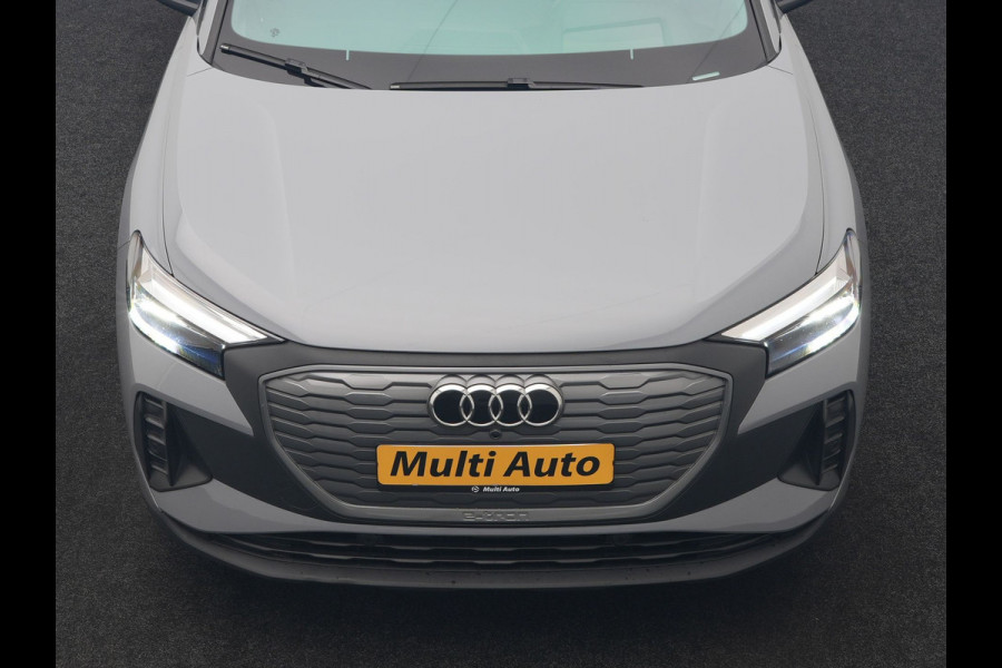 Audi Q4 e-tron 40 Edition 77 kWh 204pk Dealer O.H. | SOH 95,7% | Adaptive Cruise | Head Up | Camera | Sportstoelen Memory & Verwarmd | Stuur Verwarmd | Apple Carplay | Navigatie | DAB | 19"L.M |