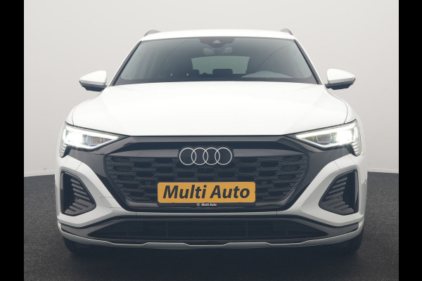 Audi Q8 e-tron 55 Quattro S Line 115 kWh 408pk Dealer O.H. | SOH 97,5% | Adaptive Cruise | Matrix LED | 360 Camera | Bang & Olufsen | Alcantara Sportstoelen Memory & Verwarmd | Sfeerverlichting | Keyless | BLIS | Navigatie | DAB | Virtual | 20"L.M |