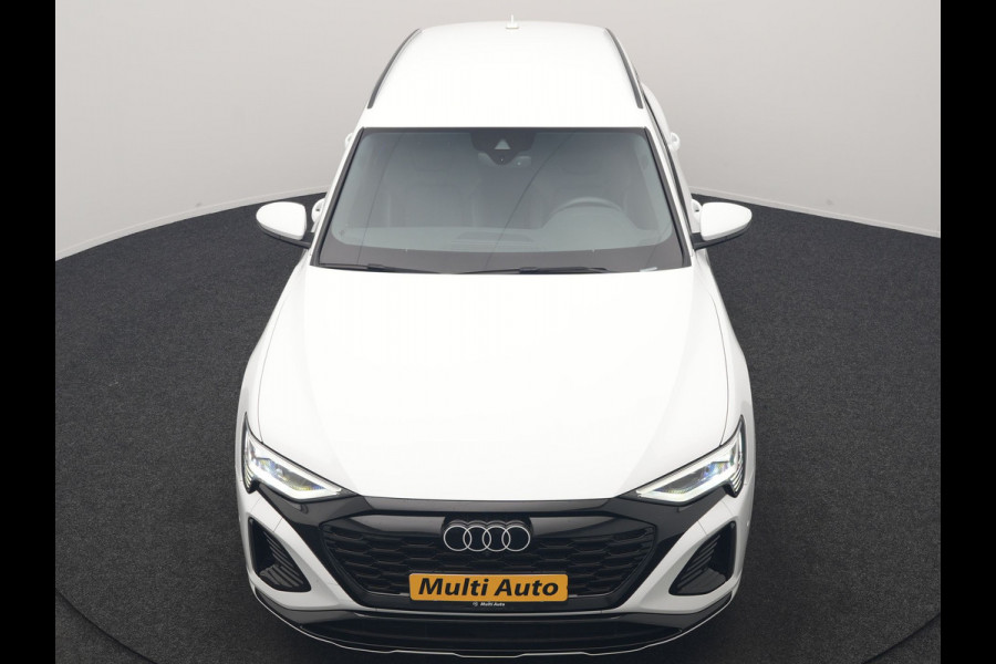 Audi Q8 e-tron 55 Quattro S Line 115 kWh 408pk Dealer O.H. | SOH 97,5% | Adaptive Cruise | Matrix LED | 360 Camera | Bang & Olufsen | Alcantara Sportstoelen Memory & Verwarmd | Sfeerverlichting | Keyless | BLIS | Navigatie | DAB | Virtual | 20"L.M |