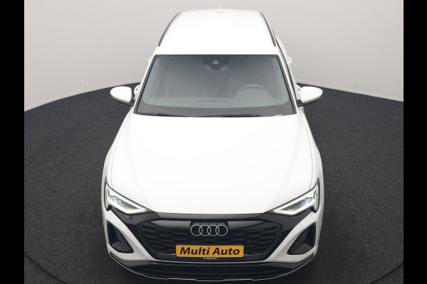 Audi Q8 e-tron 55 Quattro S Line 115 kWh 408pk Dealer O.H. | SOH 97,5% | Adaptive Cruise | Matrix LED | 360 Camera | Bang & Olufsen | Alcantara Sportstoelen Memory & Verwarmd | Sfeerverlichting | Keyless | BLIS | Navigatie | DAB | Virtual | 20"L.M |