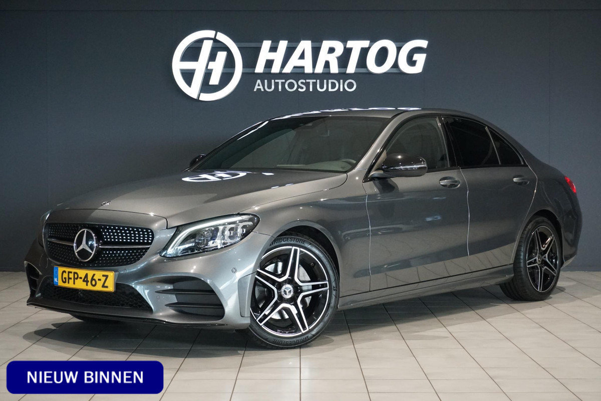 Mercedes-Benz C-Klasse 180 Business Solution AMG + CAMERA / LEDER / MULTIBEAM LED / DODEHOEK