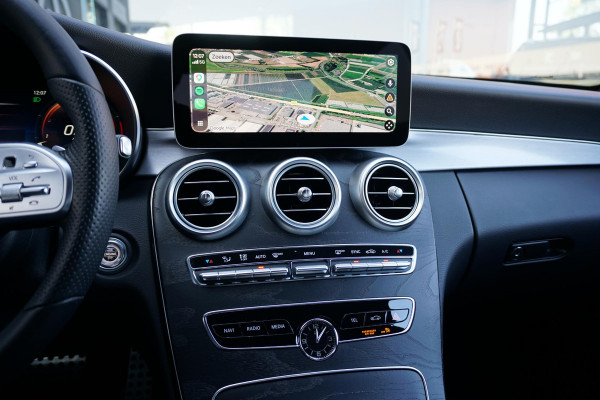 Mercedes-Benz C-Klasse 180 Business Solution AMG + CAMERA / LEDER / MULTIBEAM LED / DODEHOEK