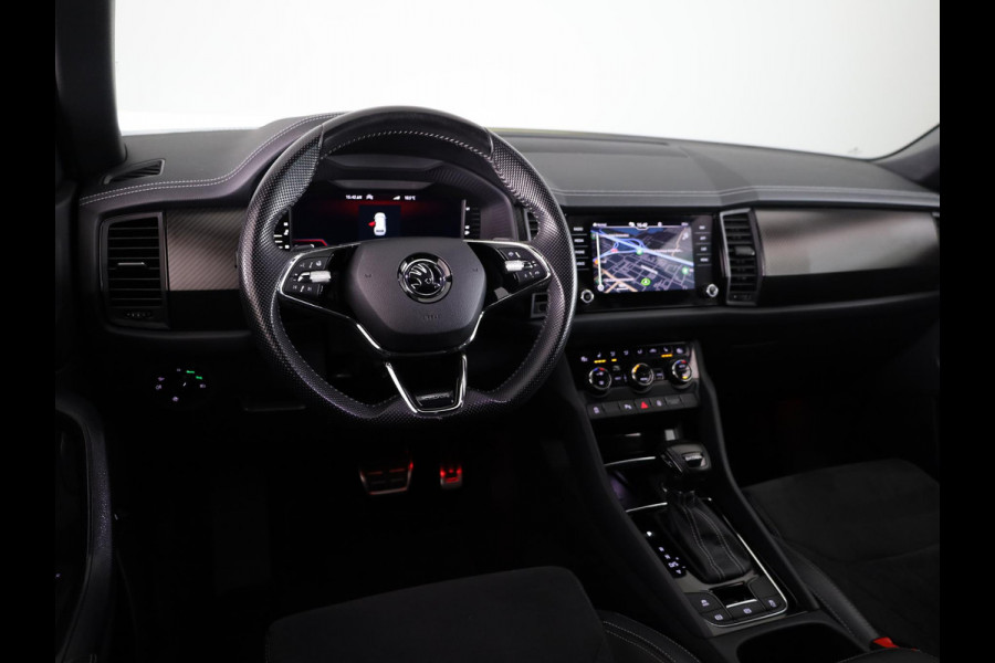 Škoda Kodiaq 1.5 TSI Sportline Business 150 pk Automaat (DSG) | Navigatie | Parkeersensoren | Achteruitrijcamera | Alcantara bekleding | Stoelverwarming | Elektr. Achterklep | Apple carplay / Android auto |