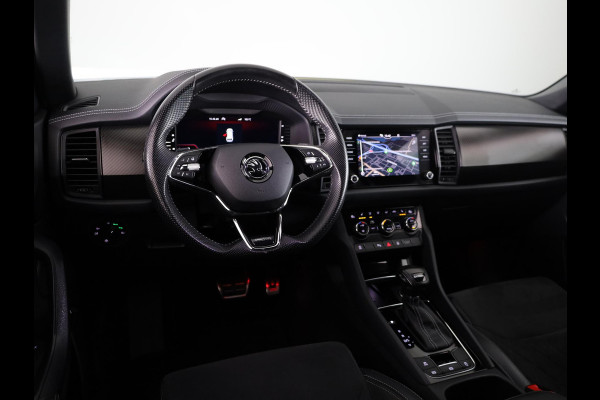 Škoda Kodiaq 1.5 TSI Sportline Business 150 pk Automaat (DSG) | Navigatie | Parkeersensoren | Achteruitrijcamera | Alcantara bekleding | Stoelverwarming | Elektr. Achterklep | Apple carplay / Android auto |