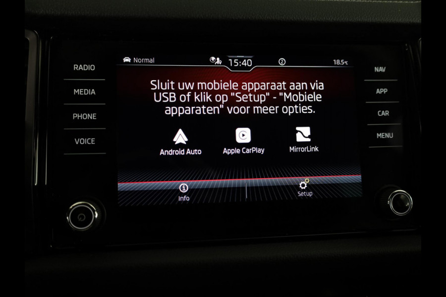 Škoda Kodiaq 1.5 TSI Sportline Business 150 pk Automaat (DSG) | Navigatie | Parkeersensoren | Achteruitrijcamera | Alcantara bekleding | Stoelverwarming | Elektr. Achterklep | Apple carplay / Android auto |