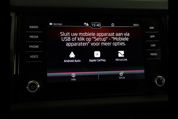 Škoda Kodiaq 1.5 TSI Sportline Business 150 pk Automaat (DSG) | Navigatie | Parkeersensoren | Achteruitrijcamera | Alcantara bekleding | Stoelverwarming | Elektr. Achterklep | Apple carplay / Android auto |