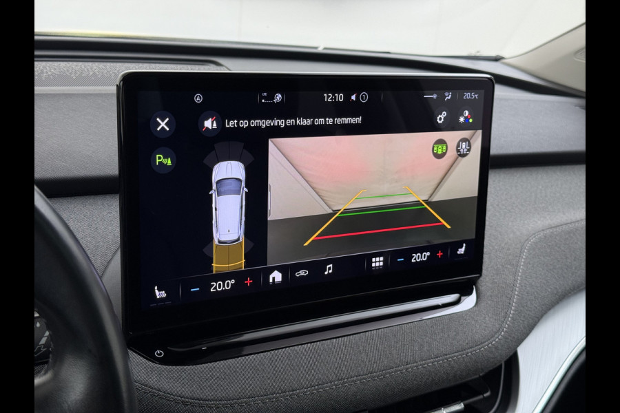 Škoda ENYAQ iV 80 204PK Pano-Dak Adap.Cruise Warmtepomp 3-Zone 20" SOH 90% Ecc Stuur+Stoelverwarming Camera Assistentie Pakket Plus Comfort Plu Apple Carplay Android Auto Draadloze telefoonlader Elek.Achterklep Privacy Glas Dealeronderhouden 1e Eigenaar