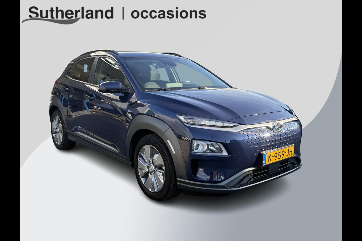 Hyundai Kona EV Fashion 64 kWh | SOH 100% | Navigatie | Warmtepomp |