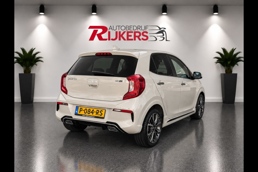 Kia Picanto 1.0 T-GDi GT-Line 100PK Schuif/kanteldak,Apple Carpl,NL auto,Camera A,Cruise Contr,Navi,Stoel+stuur verwarming
