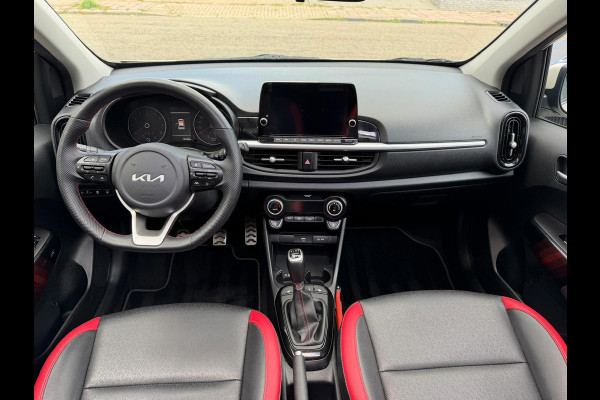 Kia Picanto 1.0 T-GDi GT-Line 100PK Schuif/kanteldak,Apple Carpl,NL auto,Camera A,Cruise Contr,Navi,Stoel+stuur verwarming