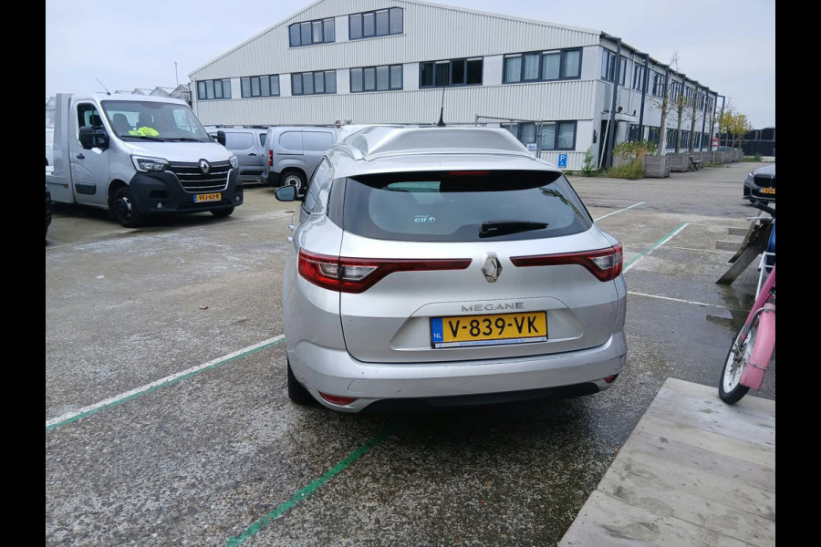 Renault Mégane VAN Grijs kenteken