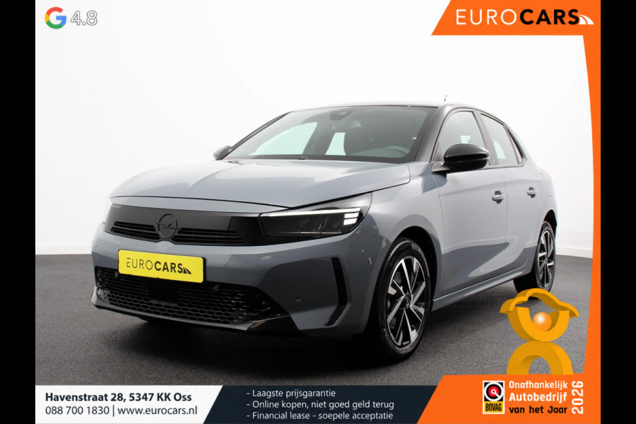 Opel Corsa 1.2 Turbo 100pk GS Nieuw model!  Navigatie Apple Carplay/Android Auto Airco Camera Parkeer sensoren Cruise Control Lichtmetalen Velgen