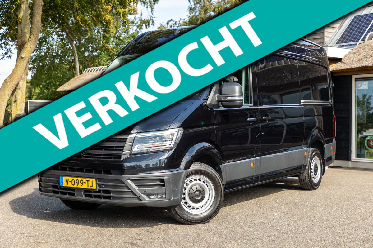 Volkswagen Crafter 35 2.0 TDI L3H2 DC Highline I 2 schuif I camera I carplay I blis I Acc