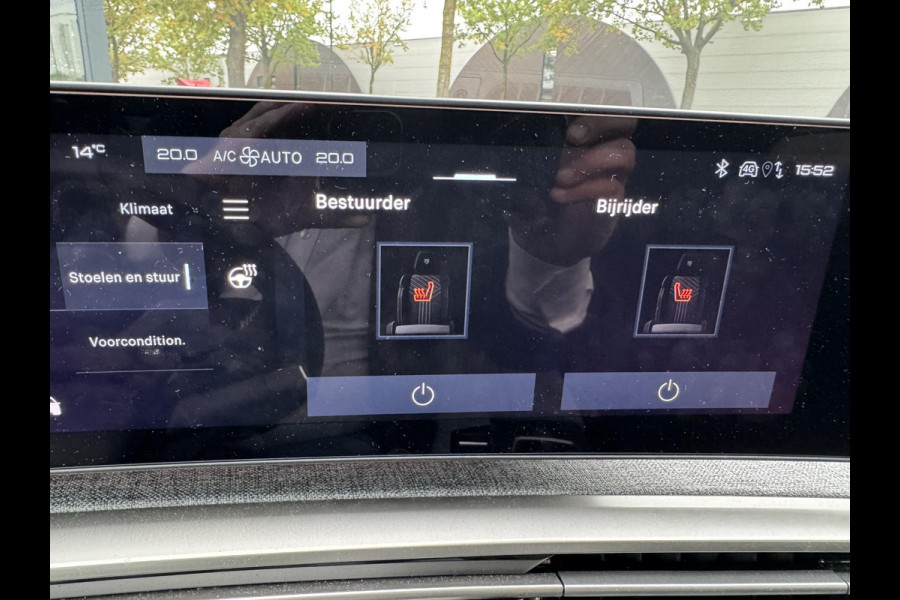 Peugeot E-3008 GT 73 kWh SOH 97%| WARMTEPOMP | 360° CAMERA| | KEYLESS ENTRY | 14.432KM! | DIGI. DASH| DEALER ONDERHOUDEN | CARPLAY/ ANDROID AUTO| EL.KLEP | STOEL + STUUR VERW. | 12 MND BOVAG GARANTIE